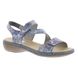 Rieker Comfortable Sandals - Blue Floral - 659C7-90 TITILATER